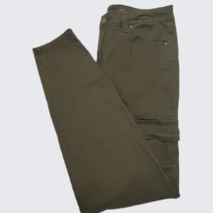No Boundaries Olive Green Skinny Jeans